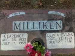 Olivia <I>Evans</I> Milliken 