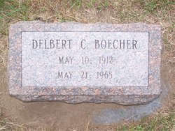 Delbert C Boecher 