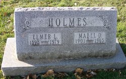 Mabel Dean <I>Callender</I> Holmes 