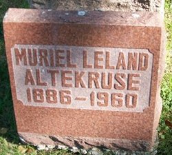 Muriel Anna <I>Leland</I> Altekruse 