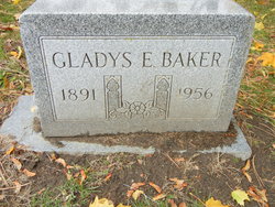 Gladys E <I>Warner</I> Baker 