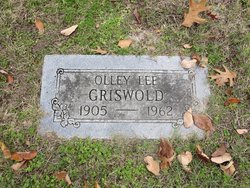 Olley Lee Griswold 