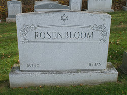 Lillian <I>Saks</I> Rosenbloom 