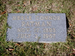 Merle <I>Connor</I> Patman 