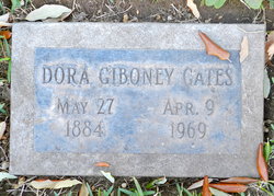 Dora <I>Drumright</I> Giboney-Gates 