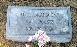 Alice <I>Hill</I> Branscome 