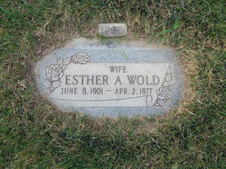 Esther <I>Andersen</I> Wold 