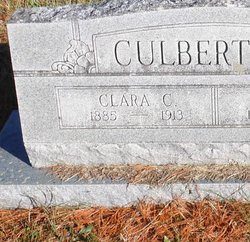 Clara Carrie <I>Evans</I> Culbertson 