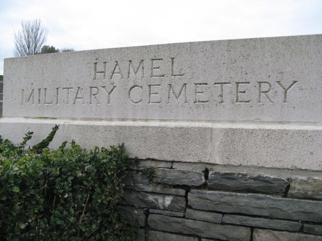 Hamel Military Cemetery