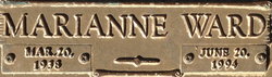 Marianne <I>Ward</I> Averette 