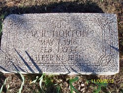 William Ronald “W.R.” Horton 