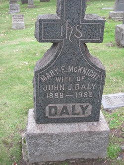 Mary E. <I>McKnight</I> Daly 