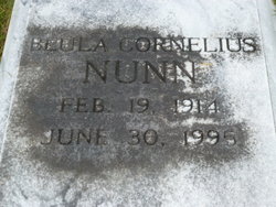 Beula <I>Cornelius</I> Nunn 