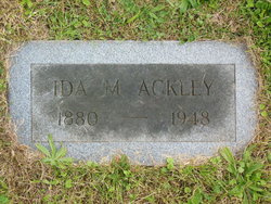 Ida May <I>Eaton</I> Ackley 