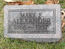 Mary Emma Alexander 