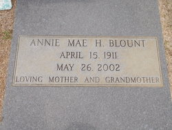 Annie Mae <I>Hodges</I> Blount 