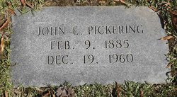 John Ernest Pickering Sr.