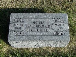 Maud <I>Grammer</I> Followell 