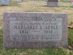 Margaret Lucille <I>Cooney</I> Apple 