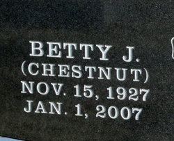 Betty Joyce <I>Chestnut</I> Algren 