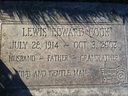 Lewis Edward “Jack” Cook 