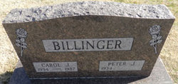 Carol June <I>Ernst</I> Billinger 