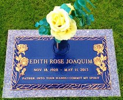 Edith Rose <I>Behler</I> Joaquim 