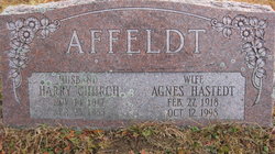 Agnes <I>Hastedt</I> Affeldt 