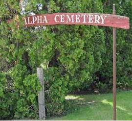Alpha Cemetery