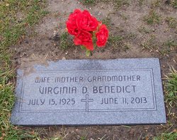 Virginia D. <I>Mann</I> Benedict 