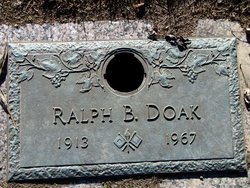 Ralph B Doak 