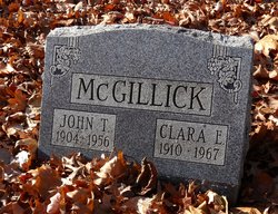 Clara E <I>Scherf</I> McGillick 