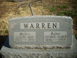 Goldie May <I>Abram</I> Warren 
