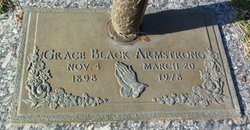 Grace A. <I>Black</I> Armstrong 