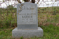 Pauline <I>Braxton</I> Barber 