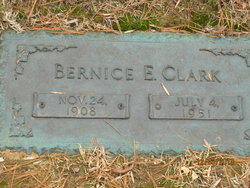 Bernice E <I>Evert</I> Clark 