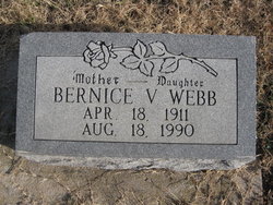 Bernice V. <I>Allen</I> Webb 