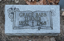 Grace <I>Hilton</I> Babb Turner 