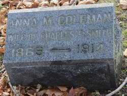 Anna M. <I>Coleman</I> Smith 