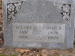 Mildred <I>Goodwin</I> Cooper 