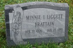 Minnie Iola <I>Liggett</I> Brattain 