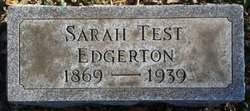 Sarah Antrum <I>Test</I> Edgerton 