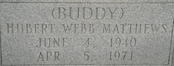 Hubert Webb “Buddy” Matthews 