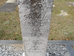 Sarah <I>Sellers</I> Arnold 