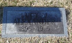 Lucy J Alexander 