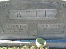 Susan Ann “Susie” <I>Smith</I> Bell 