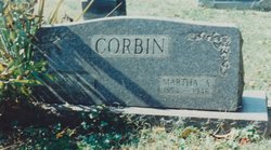 Martha Anne <I>Williams</I> Corbin 