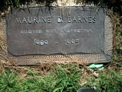 Maurine D <I>Douglas</I> Barnes 
