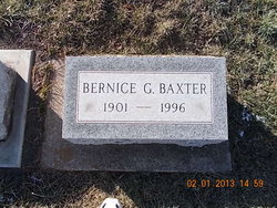 Bernice Glen <I>Bridge</I> Baxter 