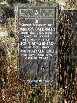 Barbara <I>Galbraith</I> Aitkenhead 